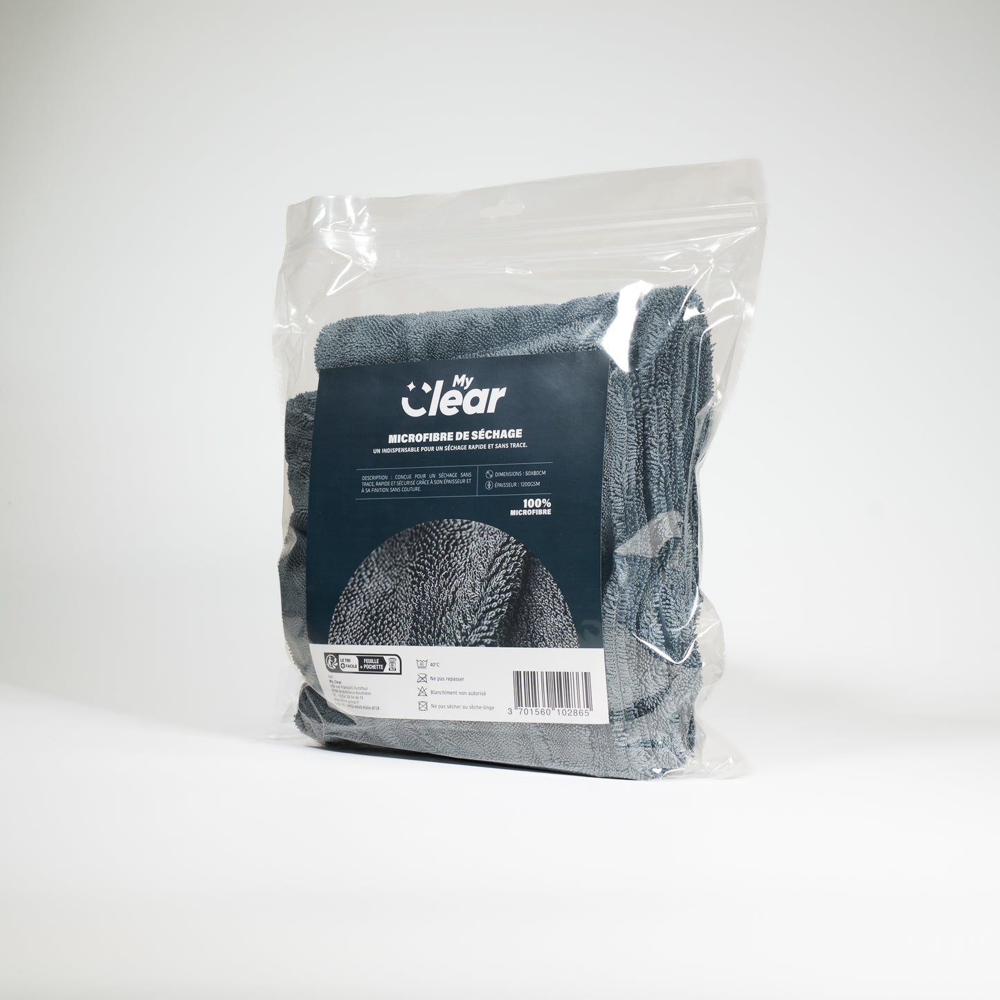 Microfibre de séchage 50x80 cm – 1200 GSM