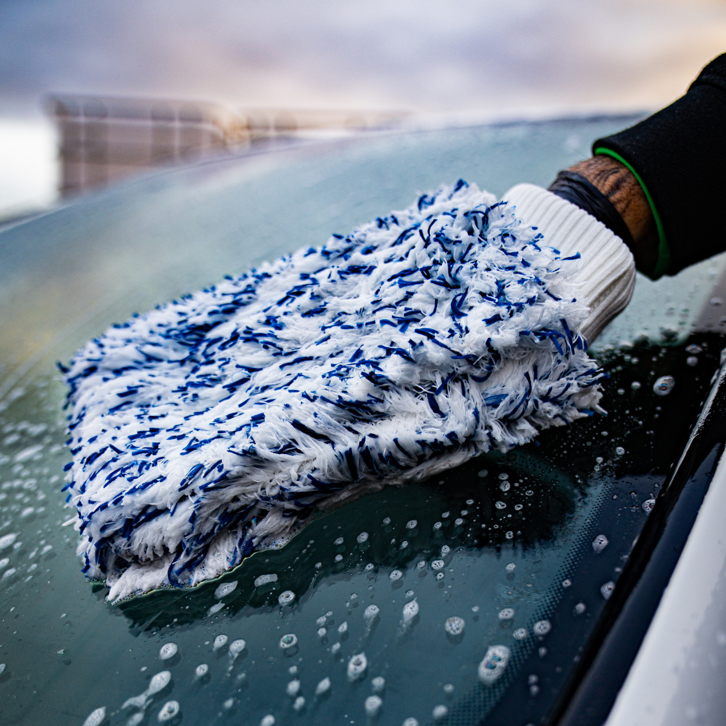 Gant de lavage carrosserie